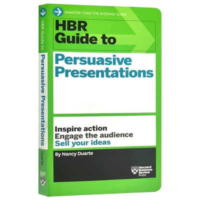哈佛商业评论指南系列 有说服力的演讲 英文原版 HBR Guide to Persuasive Presentations 英文版 进口原版英语书籍