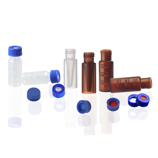 MASTELF2ml/250ul顶空液相色谱进样瓶透明棕色塑料瓶PP内插管一体