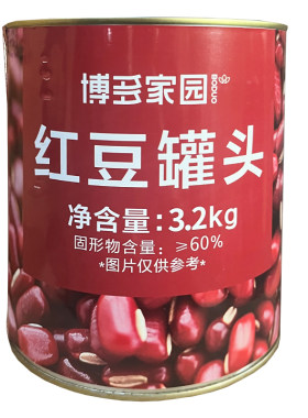 博多家园红豆罐头罐装3.2kg