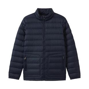 AIGLE艾高男士羽绒服鹅绒保暖防泼水户外轻量外套羽绒衣冬季防风