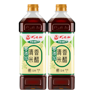 巧媳妇1L零添加清香米醋0添加食品添加剂酿造食醋香陈醋官方正品