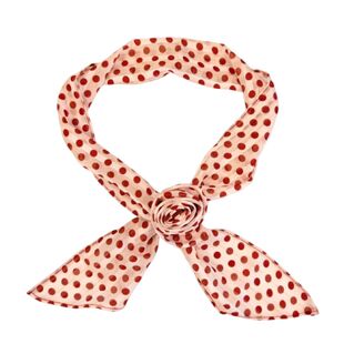 GLORIAGOELIA新品波点丝巾加花朵1CSL9A840