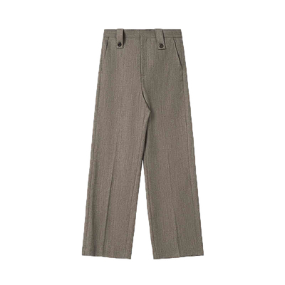 UNICAHOMME精纺羊毛直筒裤