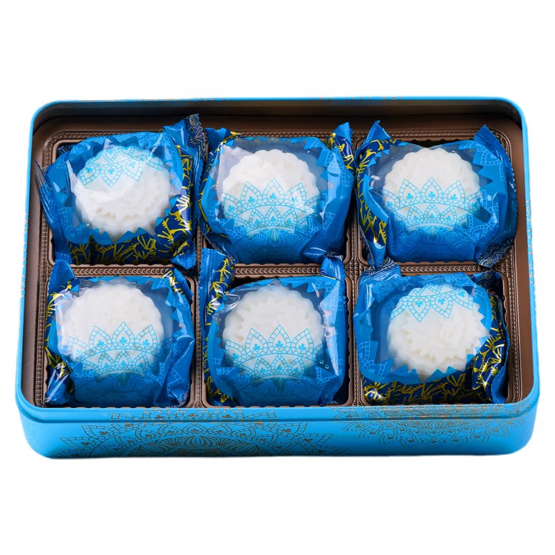 麦丹轩榴莲冰皮流心广式月饼