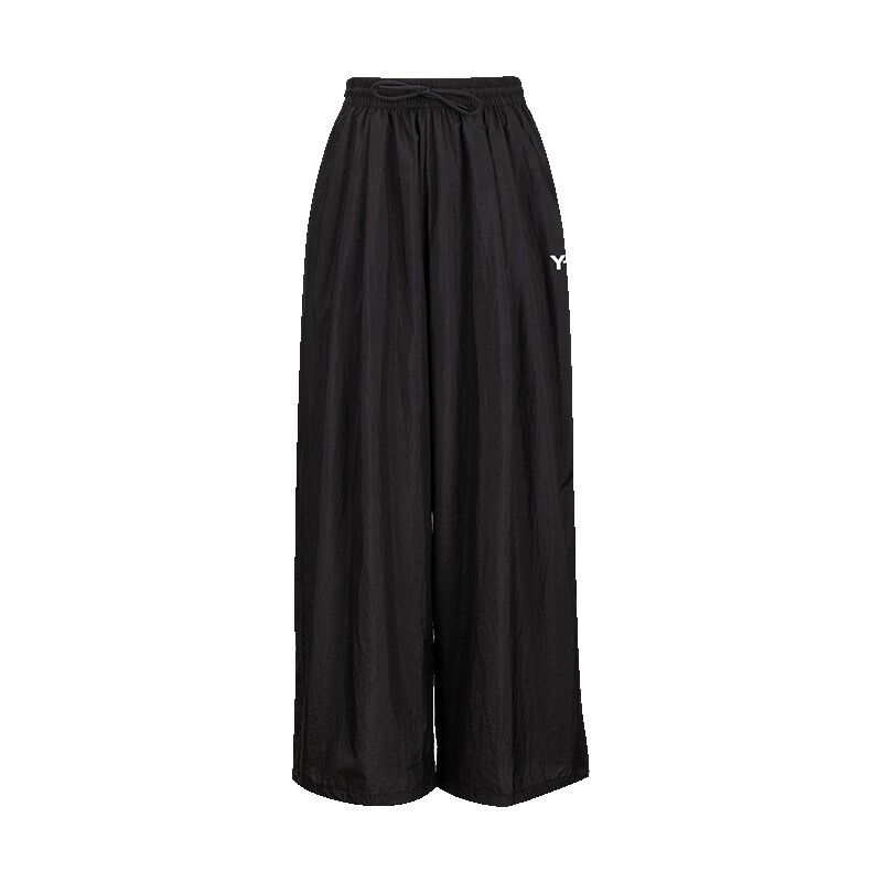 Y-3系带阔腿针织运动长裤男女