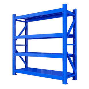 仓储货架置物架多层仓库重型货物架加厚家用收纳储物架快递铁架子