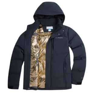 Columbia哥伦比亚25秋冬新款户外男士700蓬金点热能羽绒服|XE3760