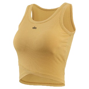 ALOACTIVE瑜伽背心女舒适透气美背防震无袖上衣运动跑步健身背心