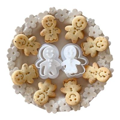 圣诞节迷你卡通姜饼人饼干模具