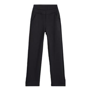 直筒裤女春秋夏2025新款爆款高腰显瘦大码黑色高弹力女士薄款裤子