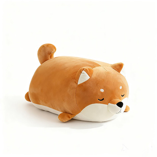 MINISO名创优品柴犬玩偶抱枕睡觉抱毛绒公仔狗狗靠枕生日礼物男生