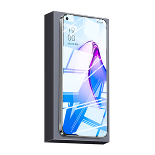 西泊来适用opporeno12钢化膜oppo reno12pro手机膜十二新款全屏覆盖保护膜无纹膜por护眼抗蓝光防摔刚化贴膜