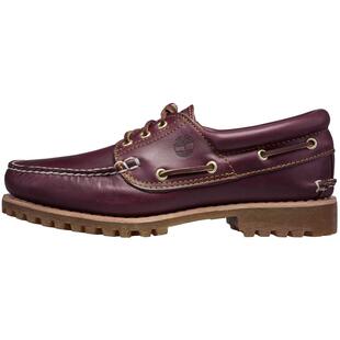 Timberland添柏岚官方男鞋经典船鞋牛皮手工缝制乐福鞋偏大|50009