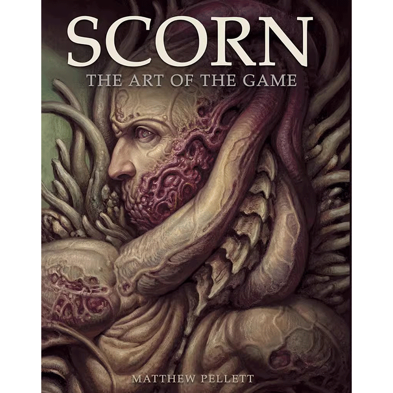 预售 蔑视 游戏设定集 英文原版 Scorn: The Art of the Game