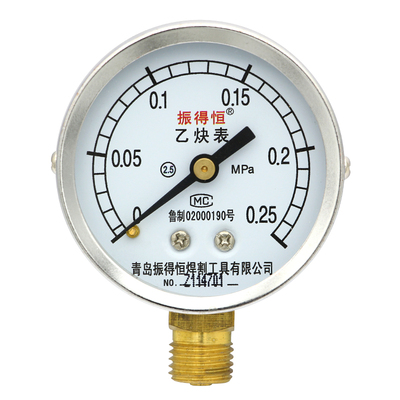 氧气乙炔丙烷二氧化碳减压阀表头