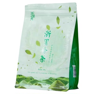 浙里青浙里香茶云雾绿茶浙江高山绿茶口粮茶自饮送礼袋装500g