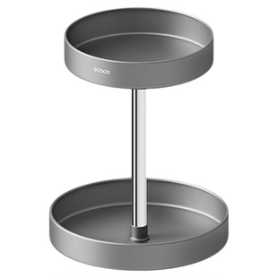 意可可旋转调料置物架厨房台面多功能油盐酱醋调味料用品收纳盒