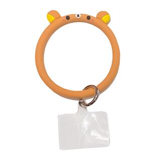 液态硅胶卡通款手环挂饰挂件女生腕带圈贴片挂钩防丢神器ins风防掉手机壳扣通用手提卡片耳机套U盘钥匙扣包包