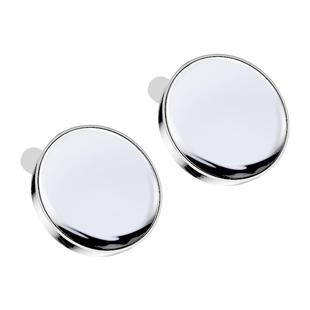 小圆镜后视镜汽车倒车神器盲区辅助镜反光镜360度吸盘式超清镜子