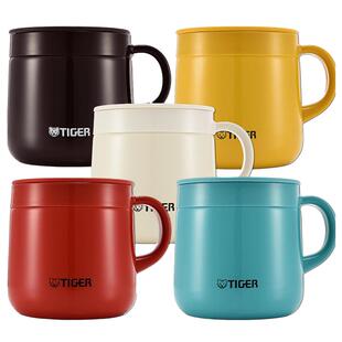 tiger虎牌MCI-A28C不锈钢马克保温杯带盖办公室小巧高颜值咖啡杯