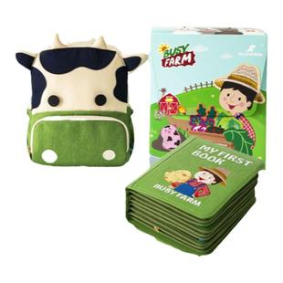 myfirstbook蒙特梭利早教布书农场土豪书婴儿玩具周岁新年礼物