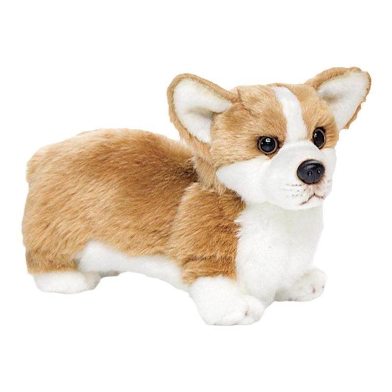 Demdaco正版柯基犬狗狗毛绒玩具