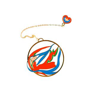 敦煌研究院 起舞飞天金属书签 博物馆文创礼品古风书签书签奖励学生国风书签精致高档中国风书签书签小众