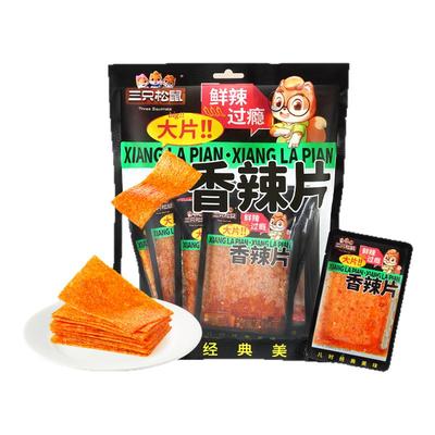 三只松鼠香辣片香辣360g