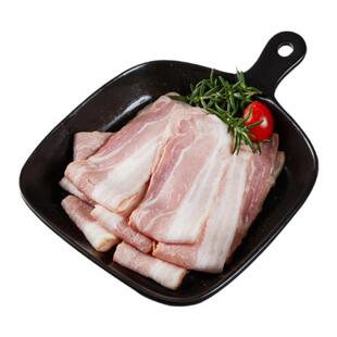 柏纳夫原切培根1kg烟熏培根片手抓饼三明治培根肉儿童早餐家用