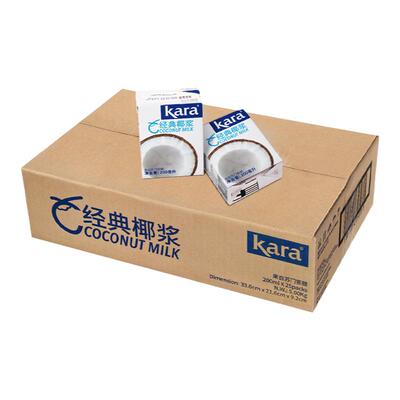 印尼进口kara200ml拿铁甜品椰浆