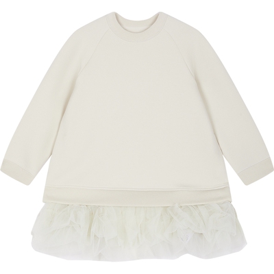 新款江南布衣童装长袖毛衫连衣裙A型舒适25秋女童jnbybyjnby