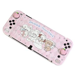 奇乐 任天堂switch保护套mikko可爱switcholed保护壳NS硬壳软底座