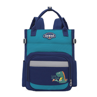 补习袋书包小学生男童补课作业美术手提双肩轻便大容量女生初高中