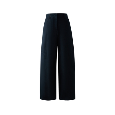 ELAND宽松直筒弯刀裤女