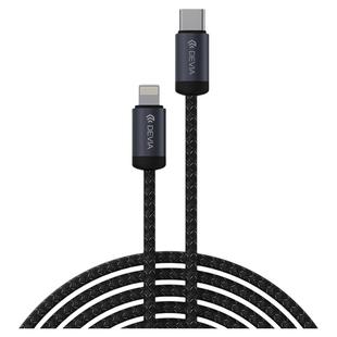 迪沃DEVIA神风系列数据线PD27W快充线iPhone14/13/12/11尼龙编织1米手机充电线