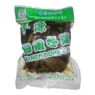 资中冬尖细嫩冬菜尖盐菜扣肉四川资中特产丰源腌菜咸菜包装盒装