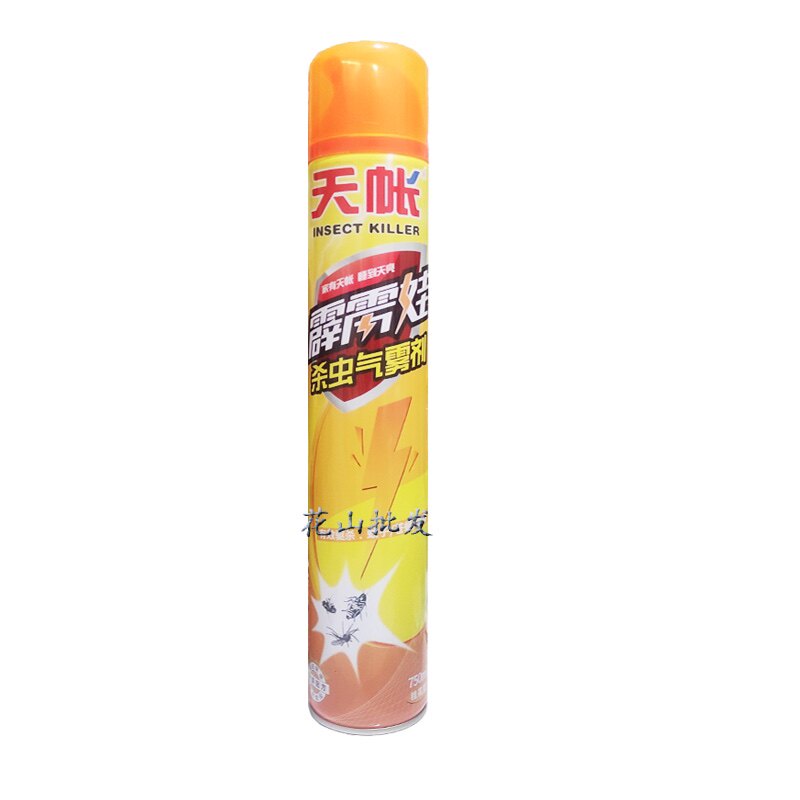天帐杀虫气雾剂750ml灭杀驱蚊子苍蝇蟑螂家用桂花无香味型