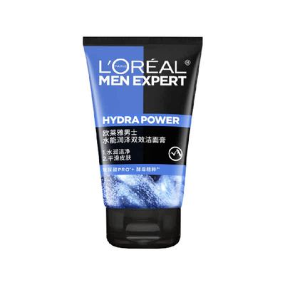欧莱雅男士水能润泽双效洗面奶