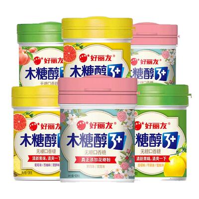 好丽友木糖醇101g/瓶弹方清新