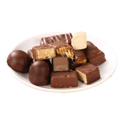 俄罗斯巧克力糖果KDV紫皮糖混合