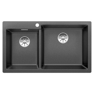 德国原装进口铂浪高Blanco花岗岩石英石水槽PLEON9洗菜盆523057