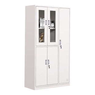 新款五门铁皮职工钢制更衣柜员工柜储物柜带锁文件柜鞋柜资料柜子