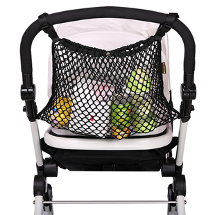 婴儿手推车收纳挂袋挂包bb车伞童车置物袋通用配件大容量网兜网袋