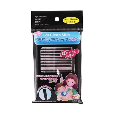 日本粘耳棒掏耳神器粘黏性挖耳勺一次性掏耳朵安全粘着式屎棉签棒