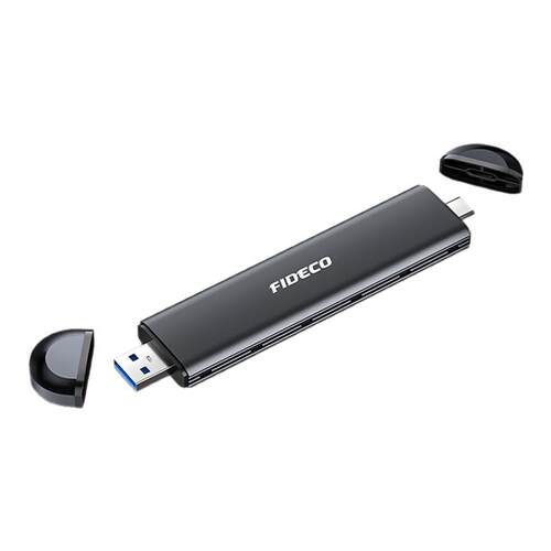 诚和德m2固态硬盘盒外接nvme/sata双协议电脑移动直插式ssd读取器