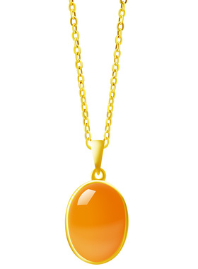 宫里上新天然正品蜜蜡项链