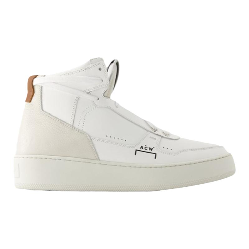 A COLD WALL Luol Hi Top Ii 缎面亮面牛皮压花高帮运动鞋 男士