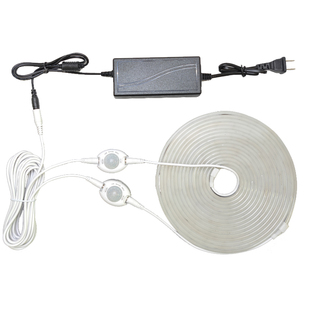 人体感应床底灯带插电衣柜鞋柜氛围灯可接电线220V卧室走道起夜灯