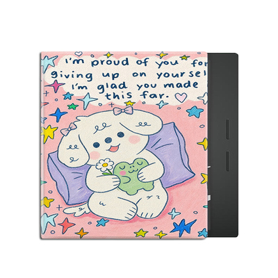 适用文石leaf5小白马3小狗NoteX5S可爱磁吸电子书poke6s保护套壳