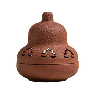 云窝福禄小香炉复古粗陶陶瓷香薰炉线香盘香炉香座茶桌装饰摆件